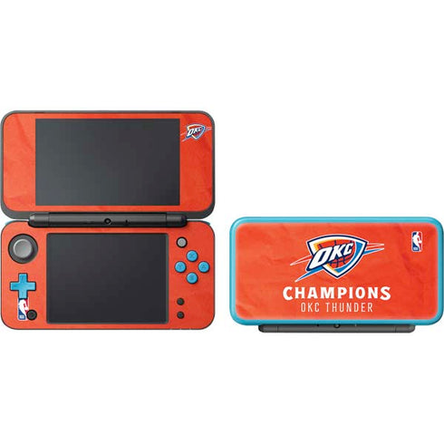 2025 NBA Champions Oklahoma City Thunder Nintendo 2DS XL (2017) Skin